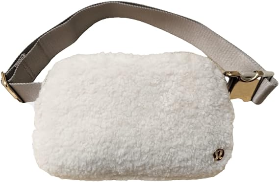 Lululemon Athletica Everywhere Fleece Belt Bag Light Ivory